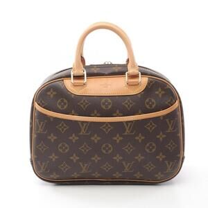 LOUIS VUITTON Brown Monogram Leather Bag